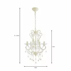 Dunelm Adalet 5 Light Chandelier -DUNEL House Shop 30752885 alt07