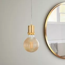 Dunelm Arran Bathroom Flex Ceiling Fitting