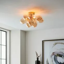 Vogue Lighting Vogue Dianthe 3 Light Ceiling Fitting -DUNEL House Shop 30752910 alt02