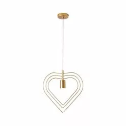 Dunelm Heart 1 Light Pendant Ceiling Fitting -DUNEL House Shop 30752919 alt05