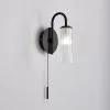 Dorma Henstone Black Bathroom Wall Light -DUNEL House Shop 30752920