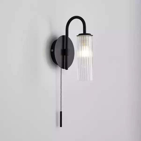 Dorma Henstone Black Bathroom Wall Light 3 Dorma Henstone Black Bathroom Wall Light