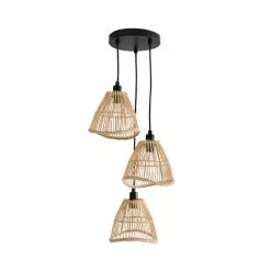 Elements Jaula 3 Light Rattan Cluster Fitting -DUNEL House Shop 30752931 alt05