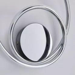 Dunelm Langdon Chrome Integrated LED Bathroom Wall Light -DUNEL House Shop 30752937 alt03