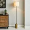 Dunelm Sole Gold Floor Lamp