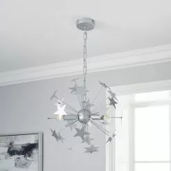 Dunelm Star Sputnik 6 Light Ceiling Fitting -DUNEL House Shop 30752945 alt01