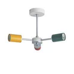 Dunelm Vevo 3 Light Semi Flush Ceiling Fitting -DUNEL House Shop 30752954 alt05