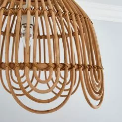 Dunelm Miah Rattan Easy Fit Pendant 9 Dunelm Miah Rattan Easy Fit Pendant -DUNEL House Shop 30753345 alt02