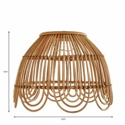 Dunelm Miah Rattan Easy Fit Pendant 11 Dunelm Miah Rattan Easy Fit Pendant -DUNEL House Shop 30753345 alt07