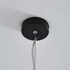 Dunelm Lenny 1 Light Black Ceiling Fitting -DUNEL House Shop 30753350 alt03