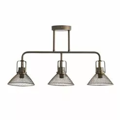 Dunelm Nicholas 3 Light Industrial Ceiling Fitting -DUNEL House Shop 30753354 alt05