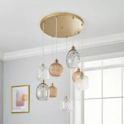 Dunelm Elodie 8 Light Cluster Ceiling Fitting -DUNEL House Shop 30753362 alt01