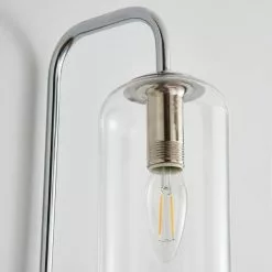 Dunelm Palazzo Clear Wall Light -DUNEL House Shop 30753372 alt02