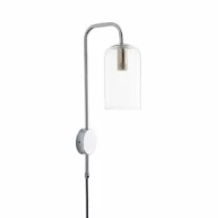 Dunelm Palazzo Clear Wall Light -DUNEL House Shop 30753372 alt05