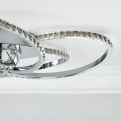 Dunelm Oria 5 Light LED Chrome Ceiling Fitting -DUNEL House Shop 30753386 alt02
