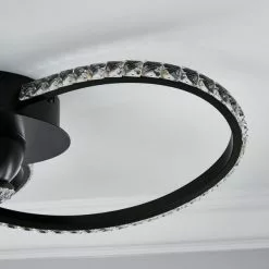 Dunelm Oria 3 Light LED Black Ceiling Fitting -DUNEL House Shop 30753387 alt02