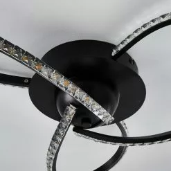 Dunelm Oria 3 Light LED Black Ceiling Fitting -DUNEL House Shop 30753387 alt03