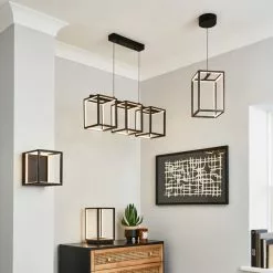 Dunelm Depere 1 Light Integrated LED Black Ceiling Fitting -DUNEL House Shop 30753388 alt06