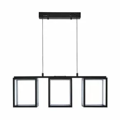 Dunelm Depere 3 Light Integrated LED Black Ceiling Fitting -DUNEL House Shop 30753389 alt05
