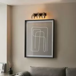 Dunelm Palazzo 3 Light Smoked Glass Spotlight Bar -DUNEL House Shop 30754814 alt02