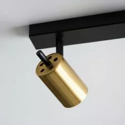 Dunelm Carter 4 Light Gold Spotlight Bar -DUNEL House Shop 30754822 alt05