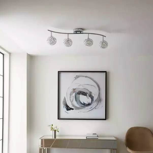 Dunelm Cecillie 4 Light Spotlight Bar 6 Dunelm Cecillie 4 Light Spotlight Bar - Image 4