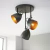 Dunelm Rolton 3 Light Gunmetal Spotlight -DUNEL House Shop 30754830