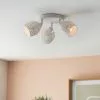 Dunelm Fearne 3 Light White Spotlight -DUNEL House Shop 30754841