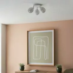 Dunelm Fearne 3 Light White Spotlight -DUNEL House Shop 30754841 alt03