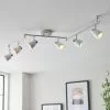 Dunelm Alto 6 Light Chrome Spotlight Bar -DUNEL House Shop 30754842