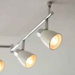 Dunelm Alto 6 Light Chrome Spotlight Bar -DUNEL House Shop 30754842 alt05