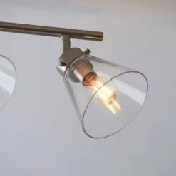 Dunelm Delavin 4 Light Satin Nickel Spotlight Bar -DUNEL House Shop 30754843 alt04