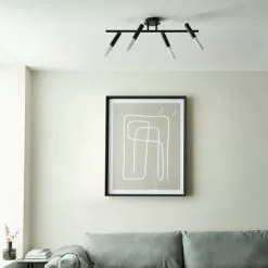 Dunelm Lyla 4 Light Spotlight Bar -DUNEL House Shop 30754848 alt03