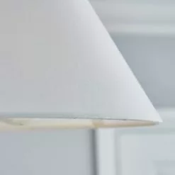 Dunelm Luna Conical Ivory Shade 25cm -DUNEL House Shop 30755333 alt02