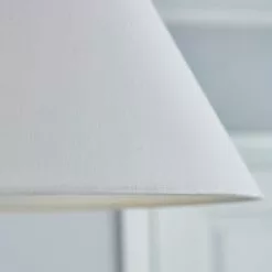 Dunelm Luna Conical White Shade 35cm -DUNEL House Shop 30755334 alt02