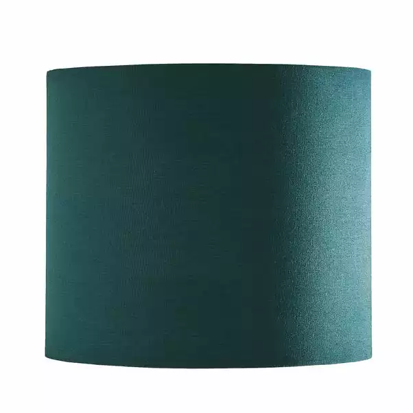 Dunelm Ava Bottle Green Drum Shade 20cm 6 Dunelm Ava Bottle Green Drum Shade 20cm - Image 4