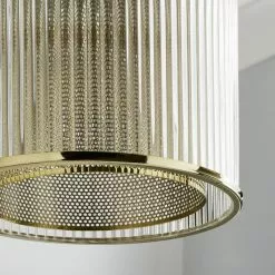 Dunelm Kruze Glass Easy Fit Pendant -DUNEL House Shop 30755589 alt02