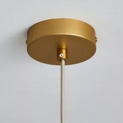 Elements Jaula Gold 1 Light Ceiling Fitting -DUNEL House Shop 30755632 alt03