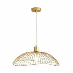 Elements Jaula Gold 1 Light Ceiling Fitting -DUNEL House Shop 30755632 alt05