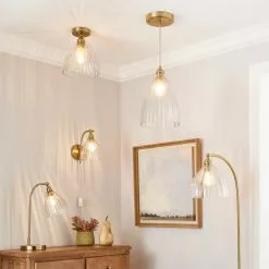 Churchgate Allexton Glass Ceiling Fitting -DUNEL House Shop 30755693 alt06