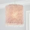 Dunelm Suzu Pink Easy Fit Pendant -DUNEL House Shop 30755703