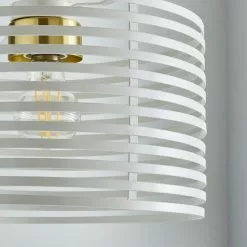 Dunelm Kiel White Easy Fit Pendant -DUNEL House Shop 30755718 alt02