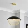 Dunelm Emzo Black Ceiling Fitting 50cm -DUNEL House Shop 30755730