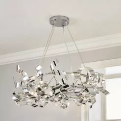 Dunelm Iris Hoop 4 Light Ceiling Fitting