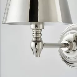 Dorma Bedford Polished Nickel Wall Light -DUNEL House Shop 30755750 alt02
