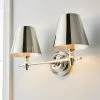 Dorma Bedford Polished Nickel 2 Light Wall Light 1 Dorma Bedford Polished Nickel 2 Light Wall Light -DUNEL House Shop 30755751