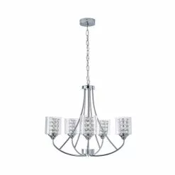 Dunelm Frankie 5 Light Ceiling Fitting -DUNEL House Shop 30755753 alt05