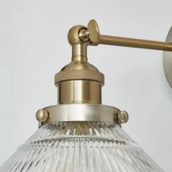 Dunelm Logan Glass Plug In Easy Fit Wall Light -DUNEL House Shop 30755761 alt02