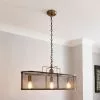 Dunelm Kalix 3 Light Diner Ceiling Fitting