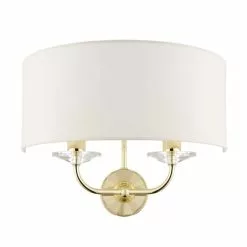 Vogue Lighting Vogue Katarina Crystal 2 Light Wall Light -DUNEL House Shop 30755821 alt05